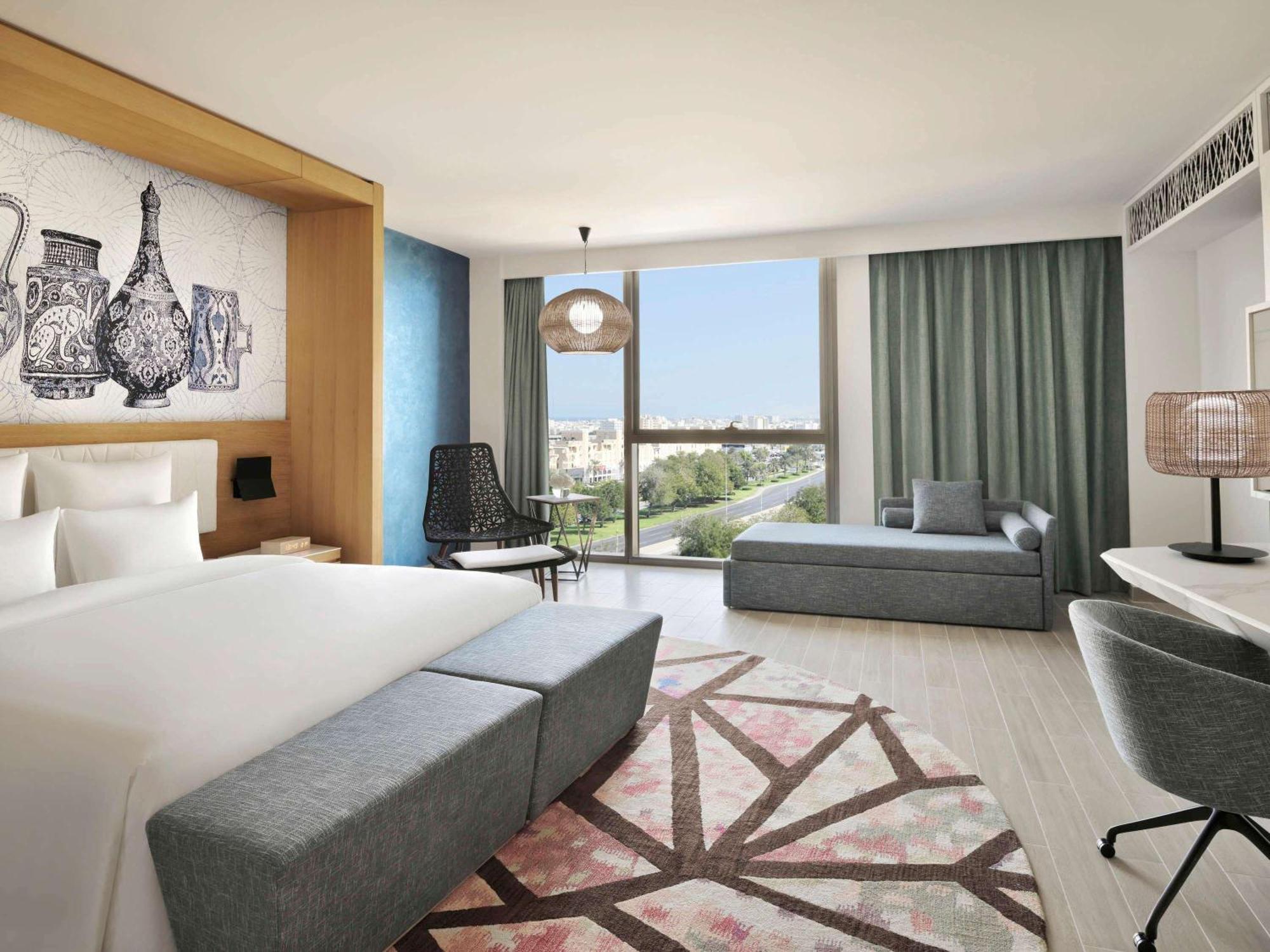 Moevenpick Hotel & Apartments Ghala Mascate Exterior foto Deluxe Room